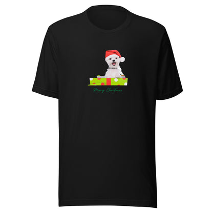 Maltese 3MC Xmas Adult-M Unisex t-shirt