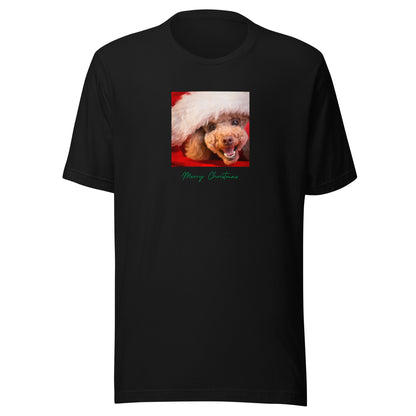 Poodle 5MC Xmas Adult-M Unisex t-shirt