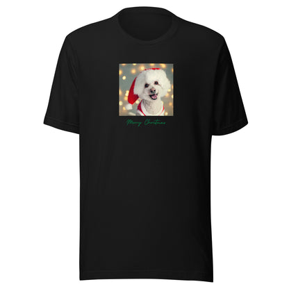 Poodle 7MC Xmas Adult-M Unisex t-shirt