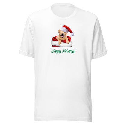 Labrador 1HH Xmas Adult-F Unisex t-shirt