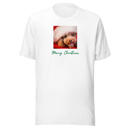 Poodle 5MC Xmas Adult-F Unisex t-shirt