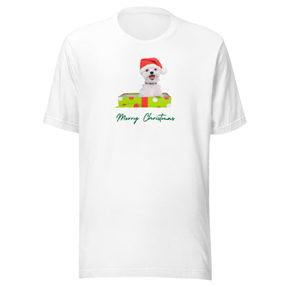 Maltese 3MC Xmas Adult-F Unisex t-shirt