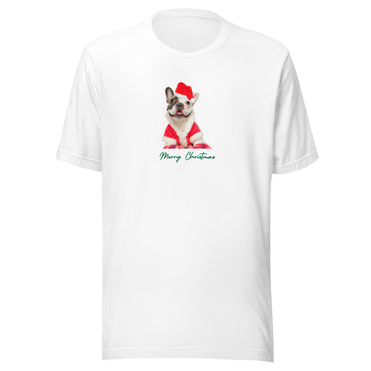 French Bulldog 2MC Xmas Adult-M Unisex t-shirt