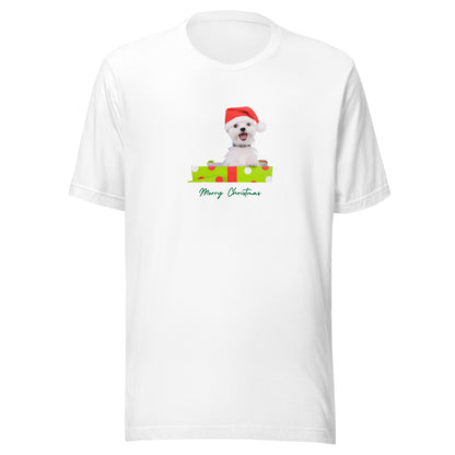 Maltese 3MC Xmas Adult-M Unisex t-shirt