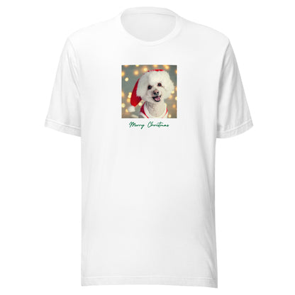 Poodle 7MC Xmas Adult-M Unisex t-shirt