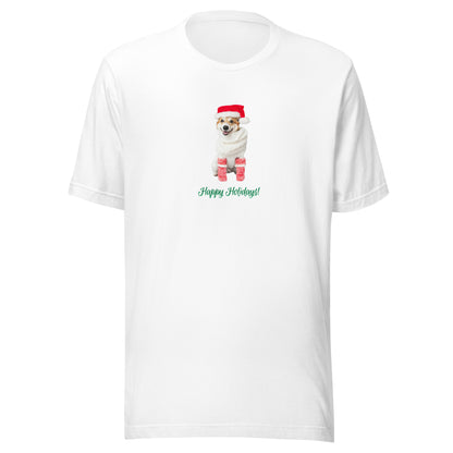 Corgi 4HH Xmas Adult-M Unisex t-shirt