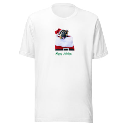 German Shepherd 8HH Xmas Adult-M Unisex t-shirt