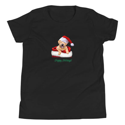 Labrador 1HH Xmas Youth Short Sleeve T-Shirt