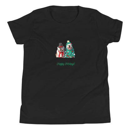 Bulldog 6HH Xmas Youth Short Sleeve T-Shirt