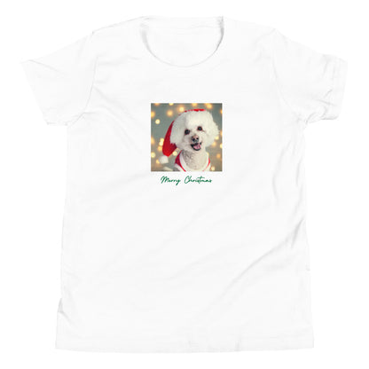 Poodle 7MC Xmas Youth Short Sleeve T-Shirt